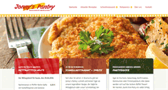 Desktop Screenshot of jonnys-pantry.de